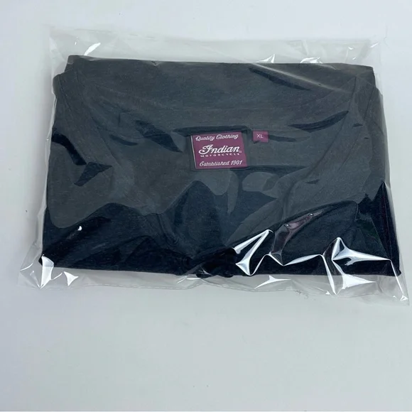 Indian Motorcycles Women's 100% Cotton Tie-Front Long Sleeve Top Size XL; Biker - Picture 13 of 13